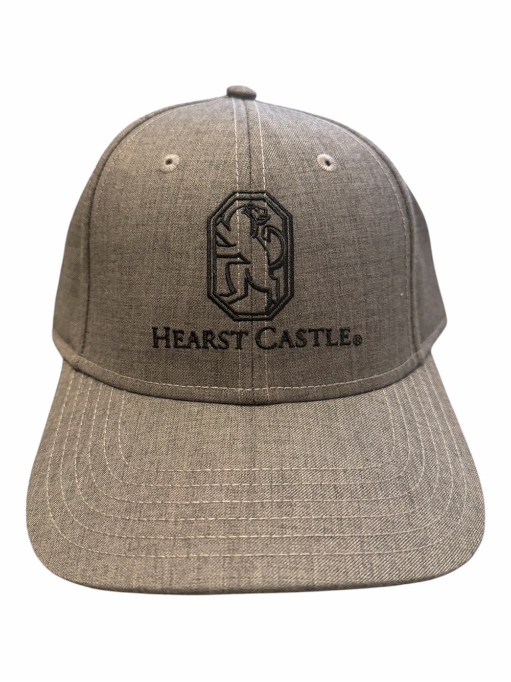 Men's Grey Logo Baseball Cap
